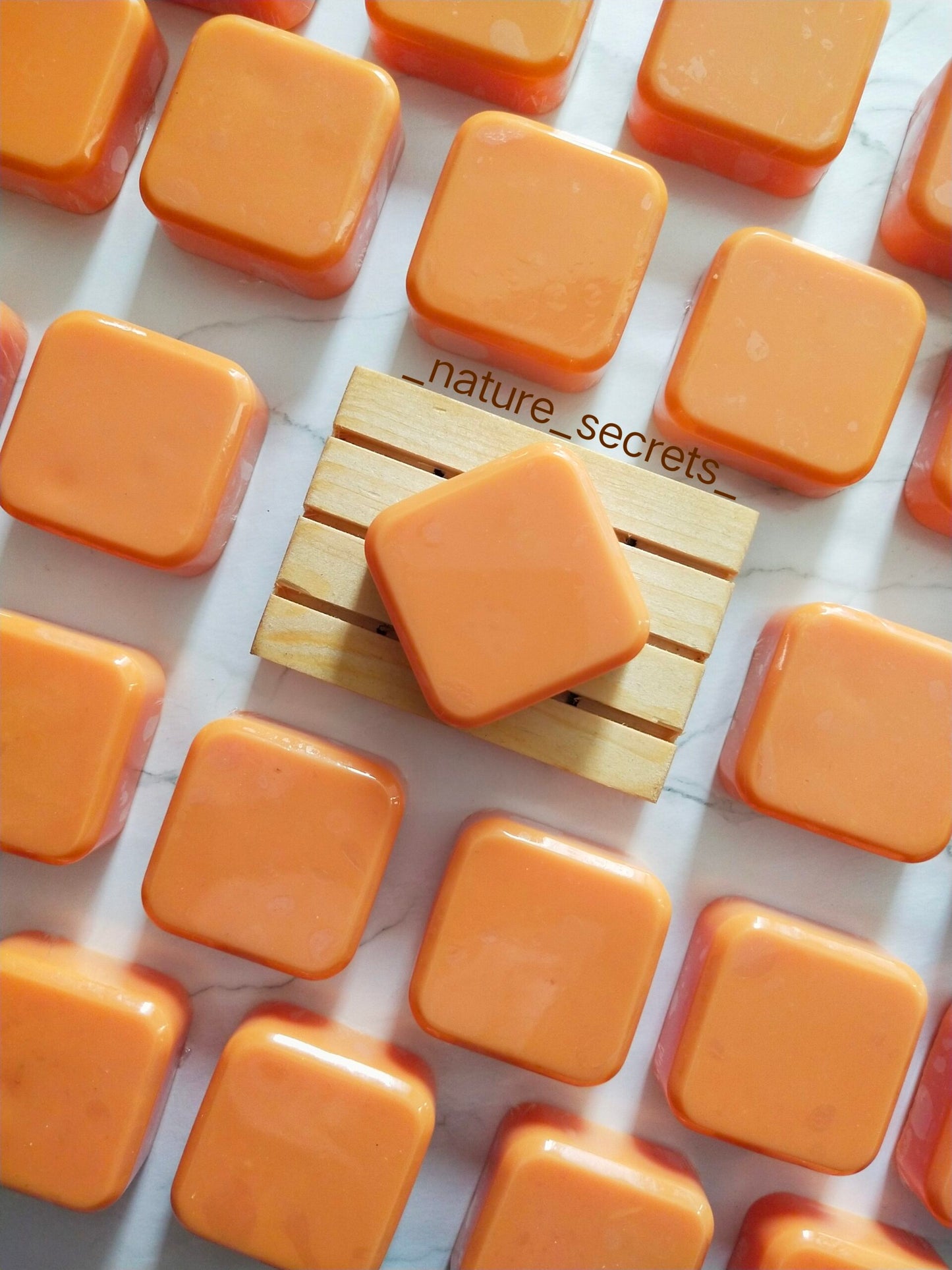 Orange Papaya Handmade Soap (70 gm)