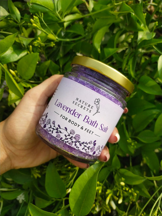 Lavender Bath Salt (200gm)