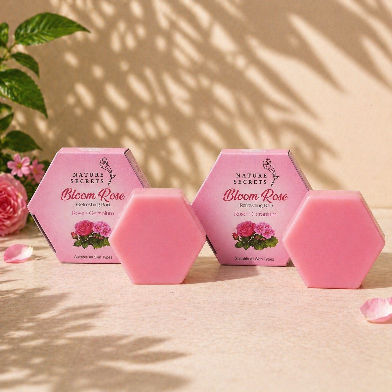 Bloom Rose (Refreshing Bar) (115 gm)