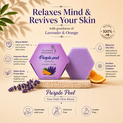 Purple Peel (Soothing Bar) (115 gm)