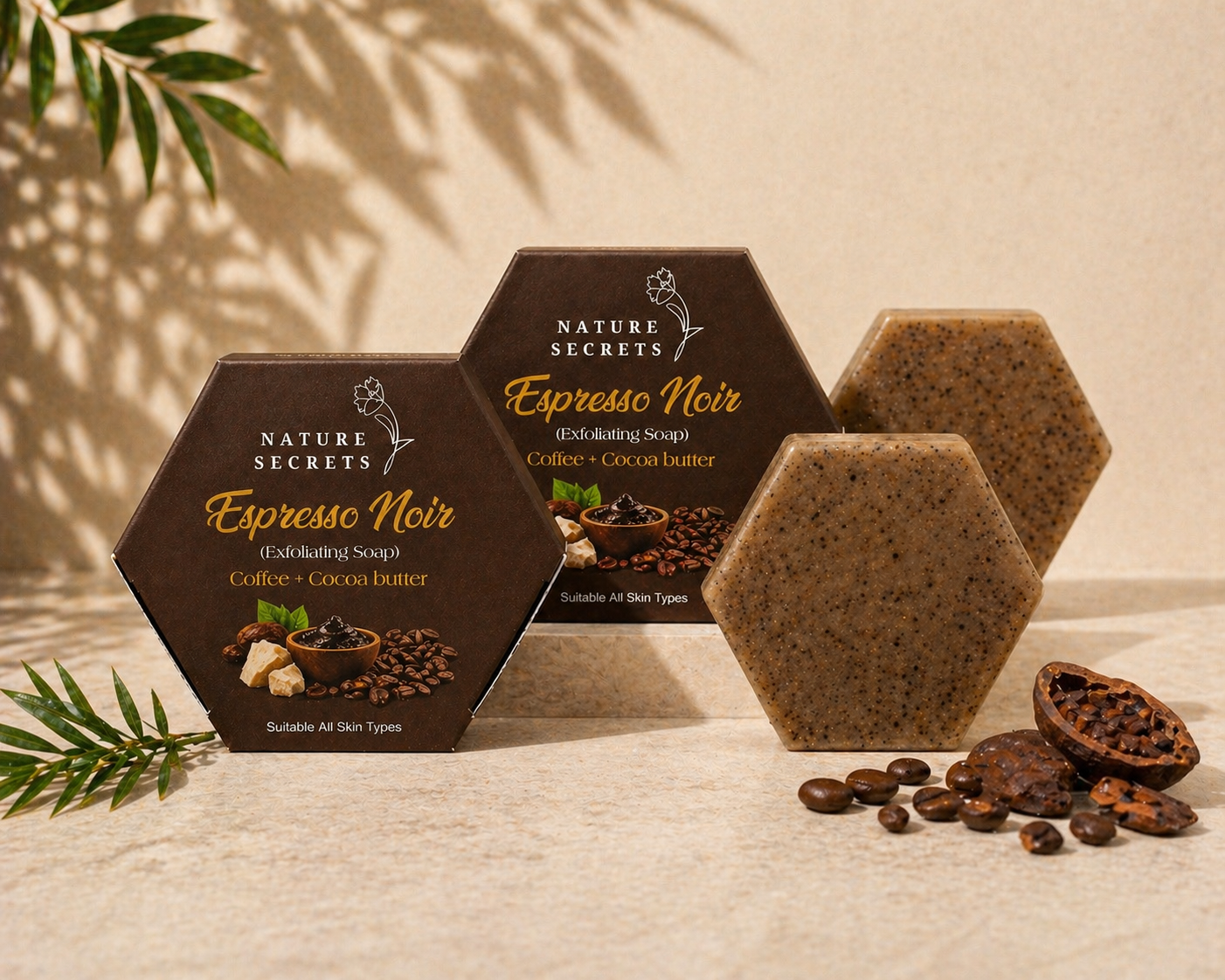 Espresso Noir (Exfoliating Soap) (115 gm)