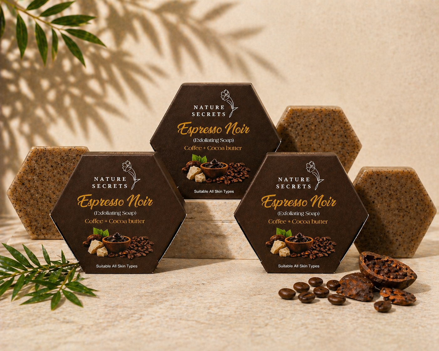 Espresso Noir (Exfoliating Soap) (115 gm)