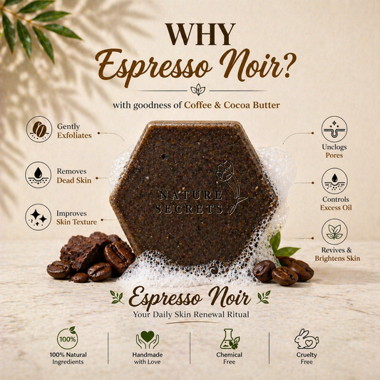Espresso Noir (Exfoliating Soap) (115 gm)