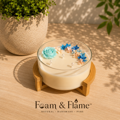 Rosette Radiance Big Jar Candle/NATURE SECRETS