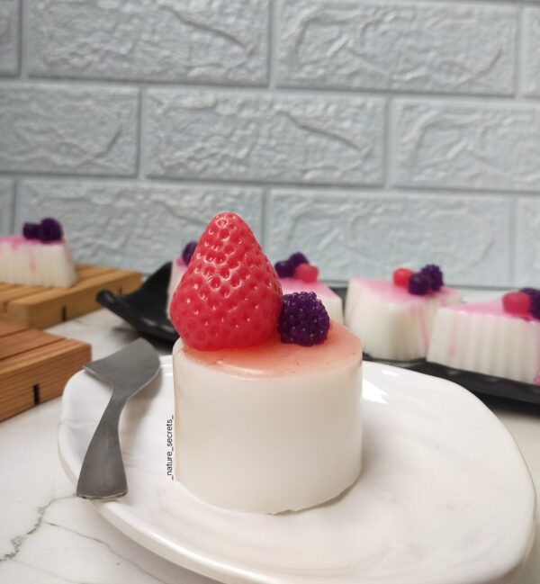 Strawberry Cheesecake Handmade Soap (120gm)