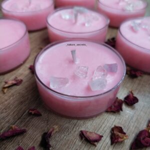 Crystal soy wax candle (PACK OF 2)