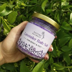 Lavender Bath Salt (200gm)