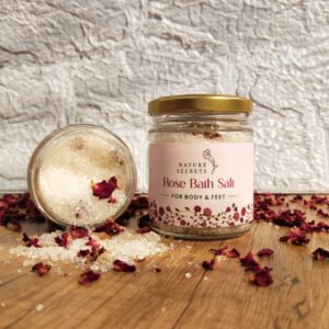 Rose Bath Salt (200gm)