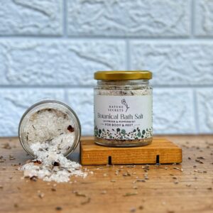 BOTANICAL BATHSALT  (Lavender & Mint 200gm)